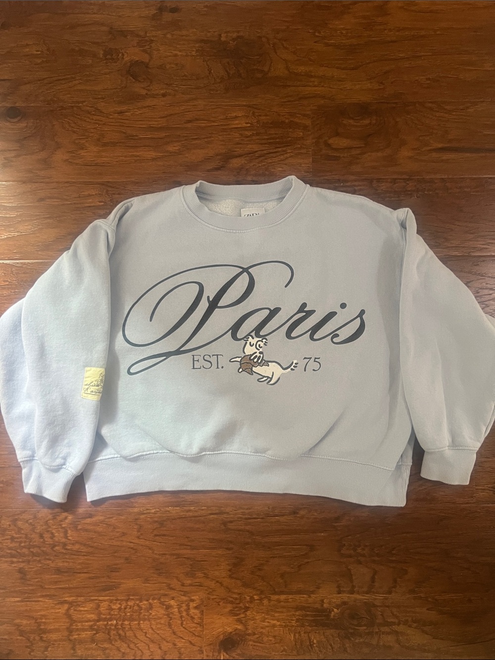 Zara 13/14yr Paris Sweatshirt